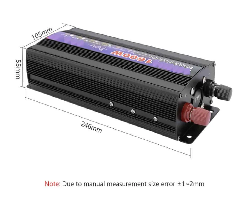 12V Car Inverter 1600W