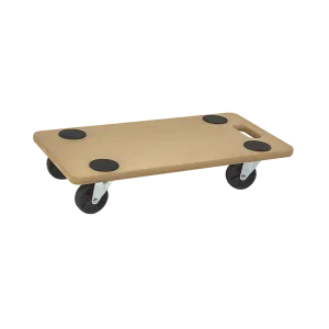 200kg Heavy Duty Hand Dolly Furniture Wooden Trolley Cart Moving Platform Mover