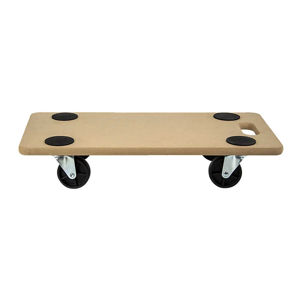 200kg Heavy Duty Hand Dolly Furniture Wooden Trolley Cart Moving Platform Mover