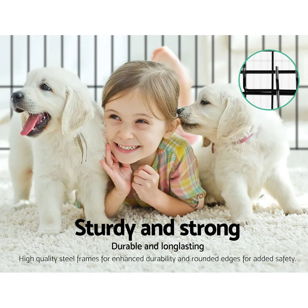 2x36" 8 Panel Dog Playpen | Pet Fence Exercise Cage Enclosure Play Pen
