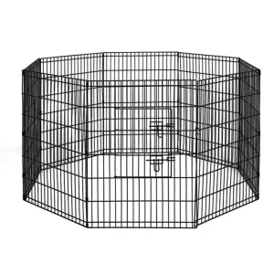 2x36" 8 Panel Dog Playpen | Pet Fence Exercise Cage Enclosure Play Pen