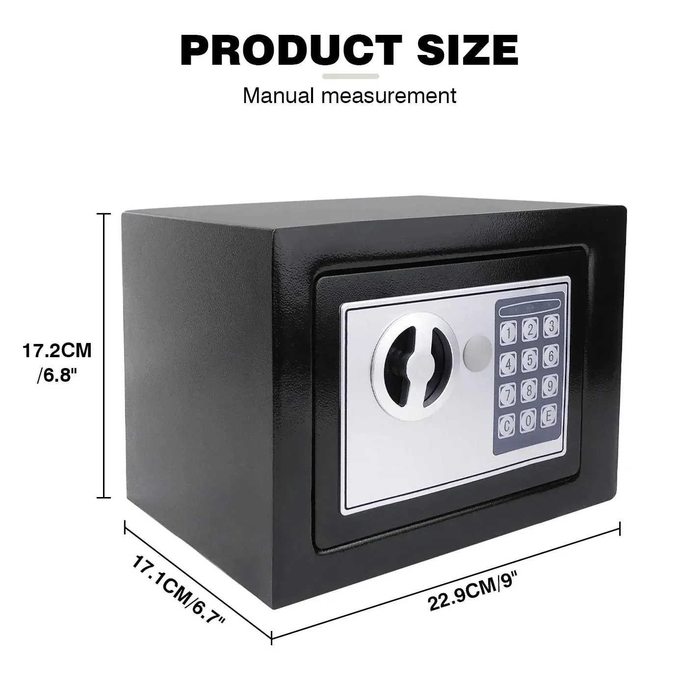 4.6L Digital Combination Safe: Secure Your Valuables