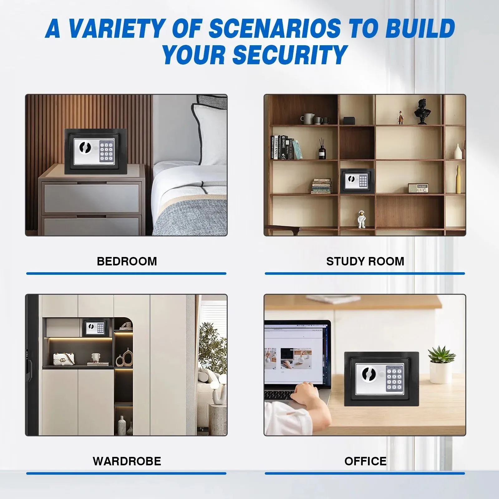 4.6L Digital Combination Safe: Secure Your Valuables