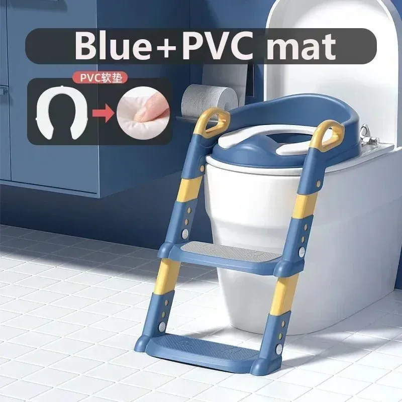 Baby Toilet Training Step Stool – Folding Potty Seat for Boys and Girls