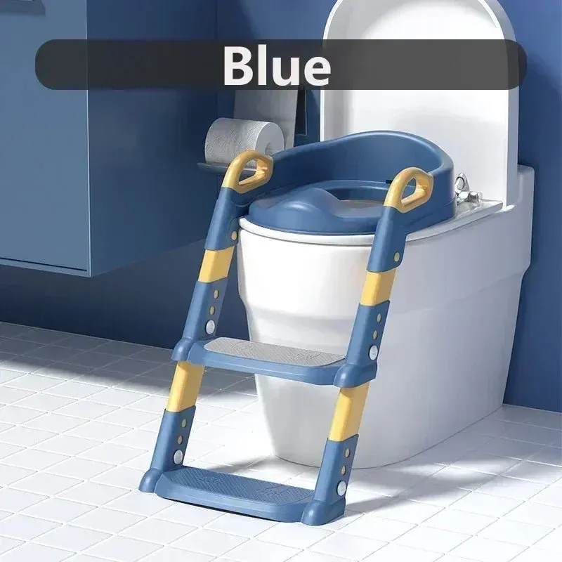 Baby Toilet Training Step Stool – Folding Potty Seat for Boys and Girls