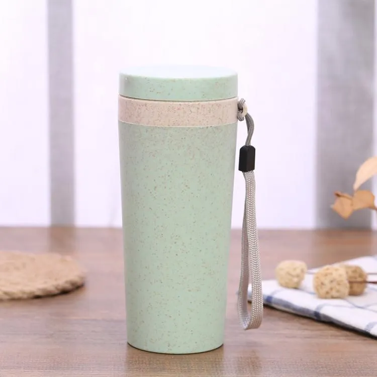BPA free Eco Friendly Wheat Straw Travel Bottle