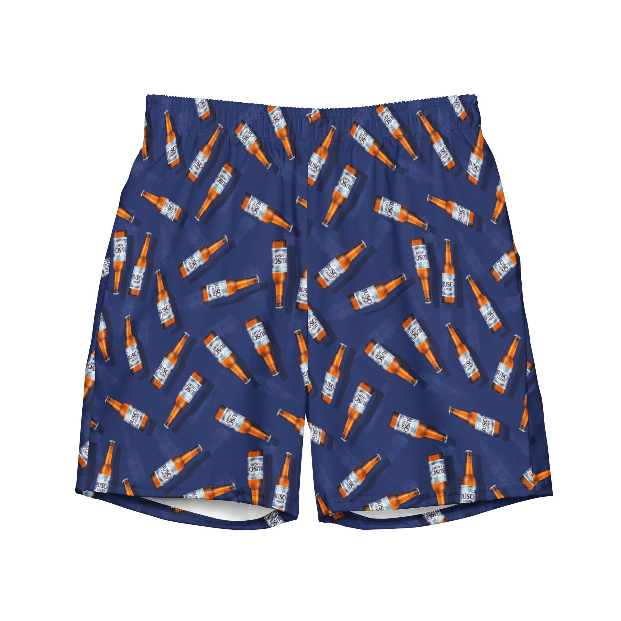 Busch Light Bottles Swim Trunks