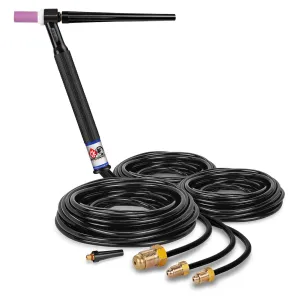 CK Worldwide 250A Water-Cooled TIG Torch, 25 ft - CK20-25
