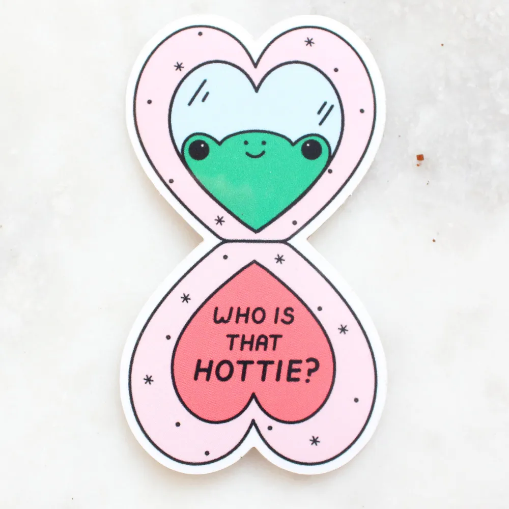 Compact Frog Sticker