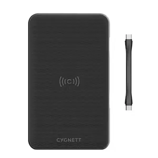 Cygnett ChargeUp Edge  27000mAh Wireless Power Bank - Black