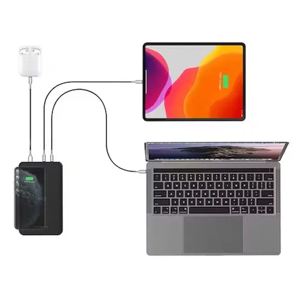 Cygnett ChargeUp Edge  27000mAh Wireless Power Bank - Black