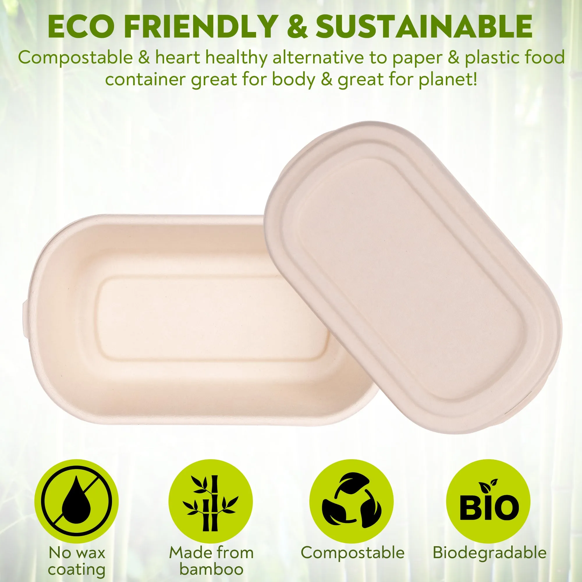 Disposable Meal Prep Container 37oz