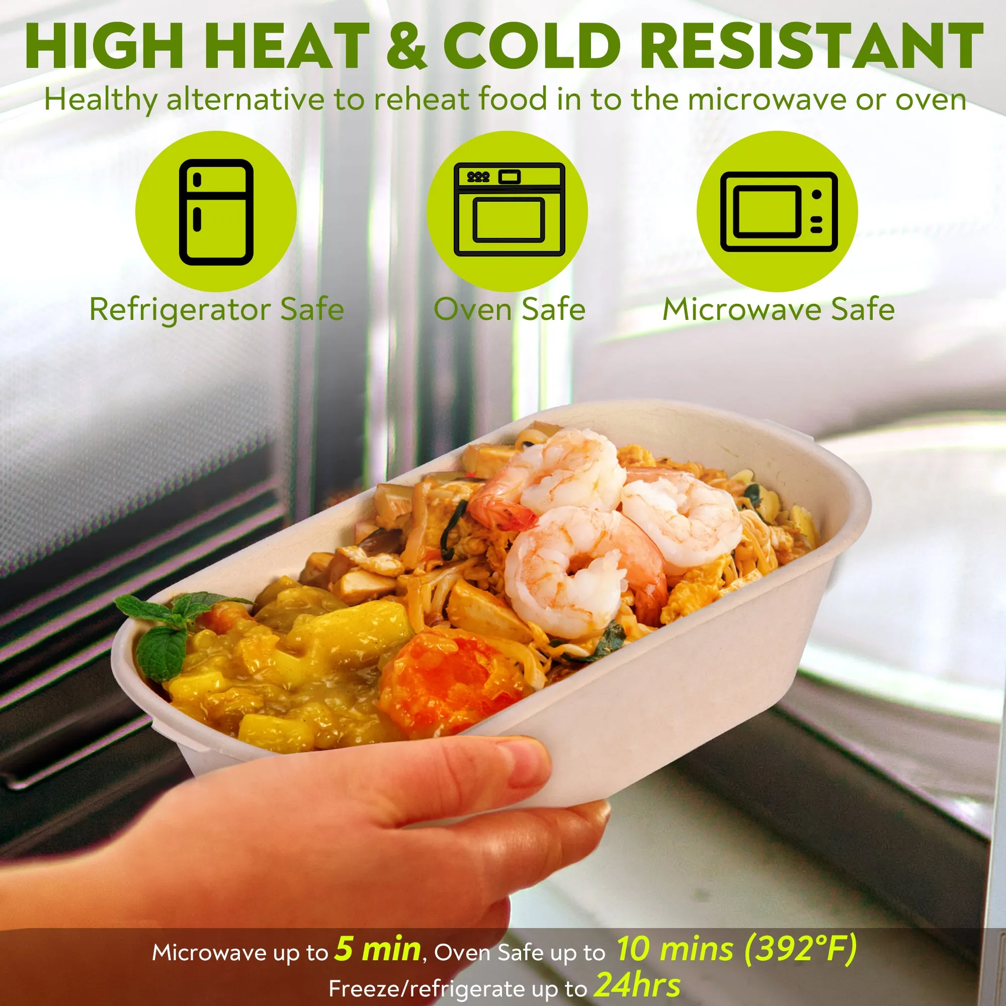 Disposable Meal Prep Container 37oz