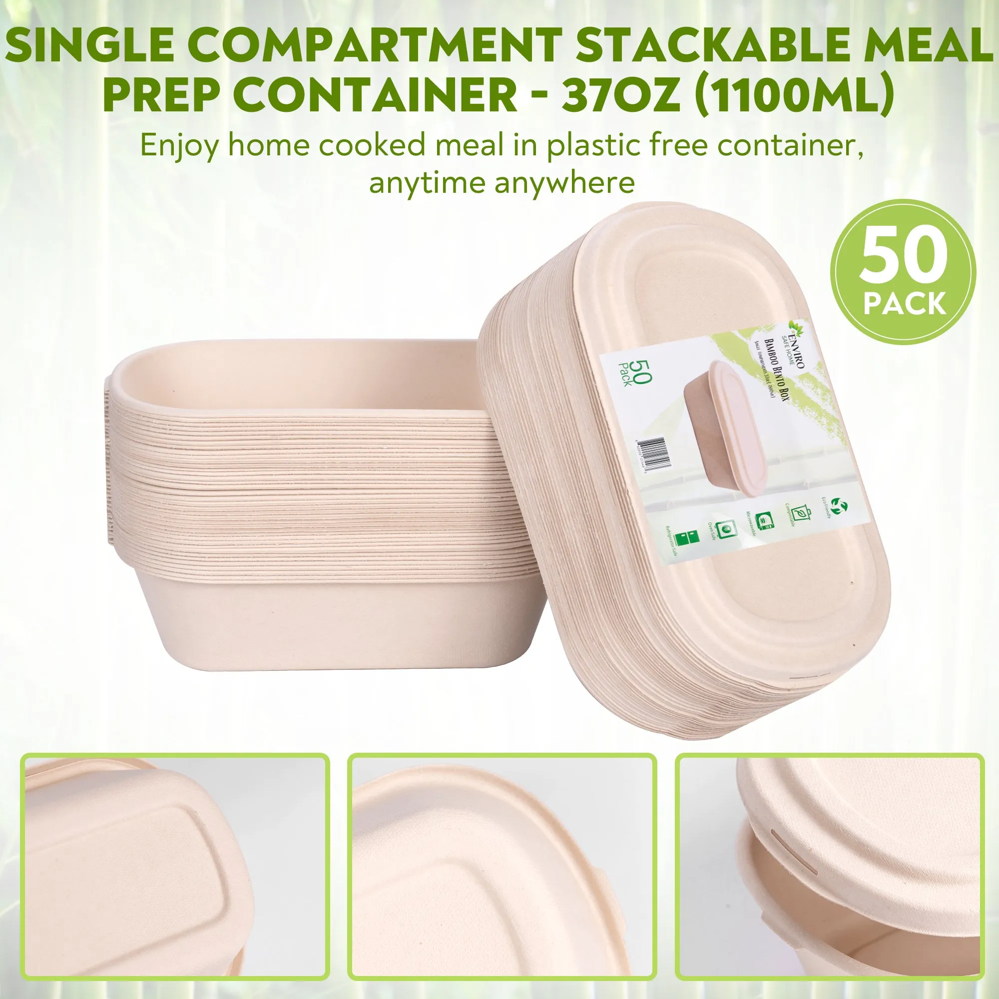 Disposable Meal Prep Container 37oz