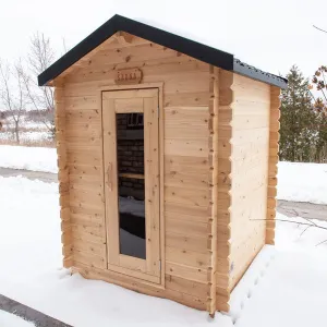 Dundalk Leisure Canadian Timber  2-3 Person Granby Cabin Sauna CTC66W