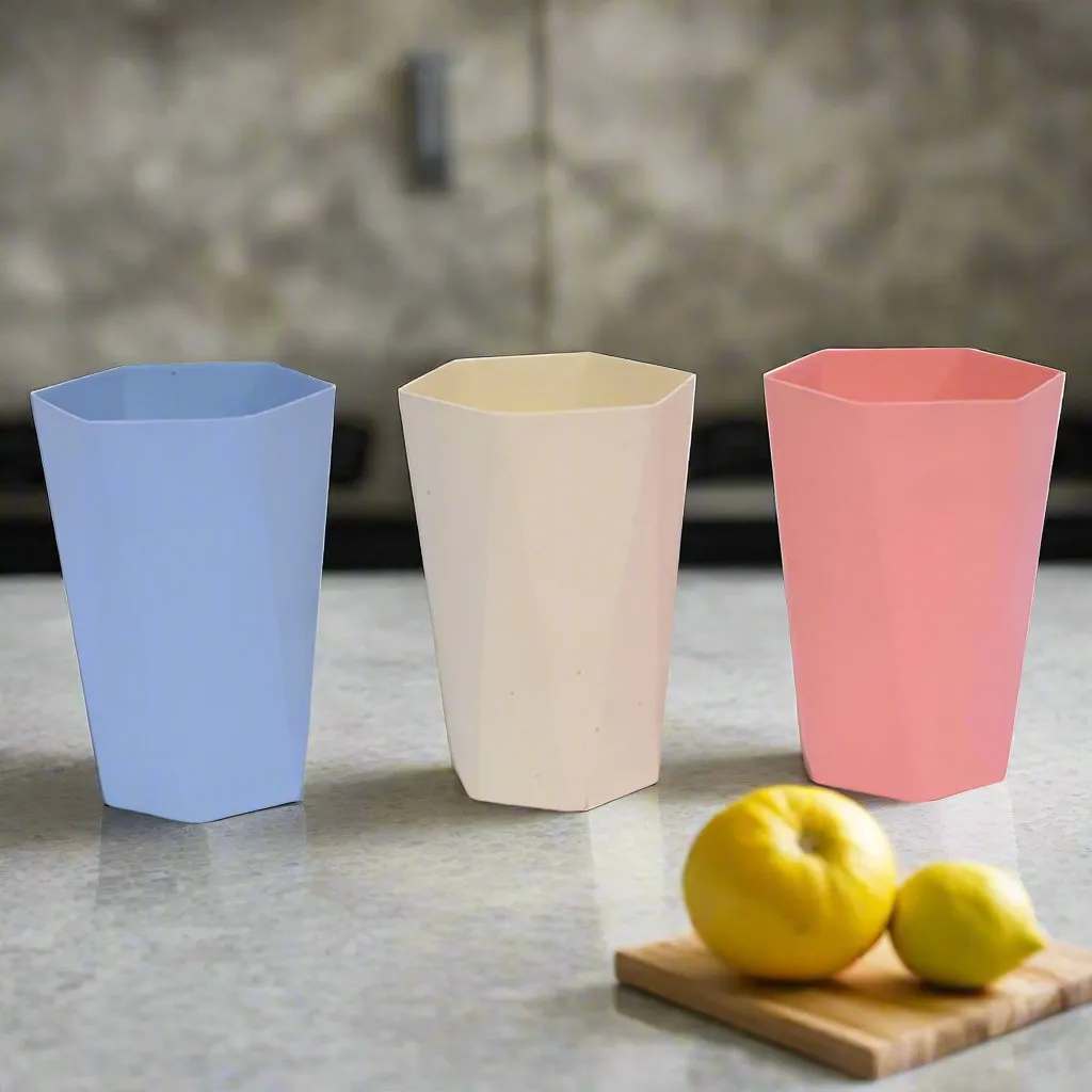Eco-Friendly Plastic Water Glass | 1 Pcs