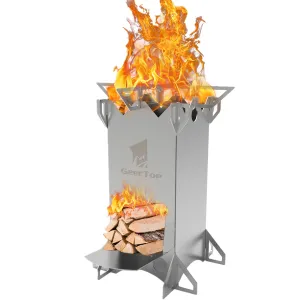 GeerTop Stainless Rocket Stove
