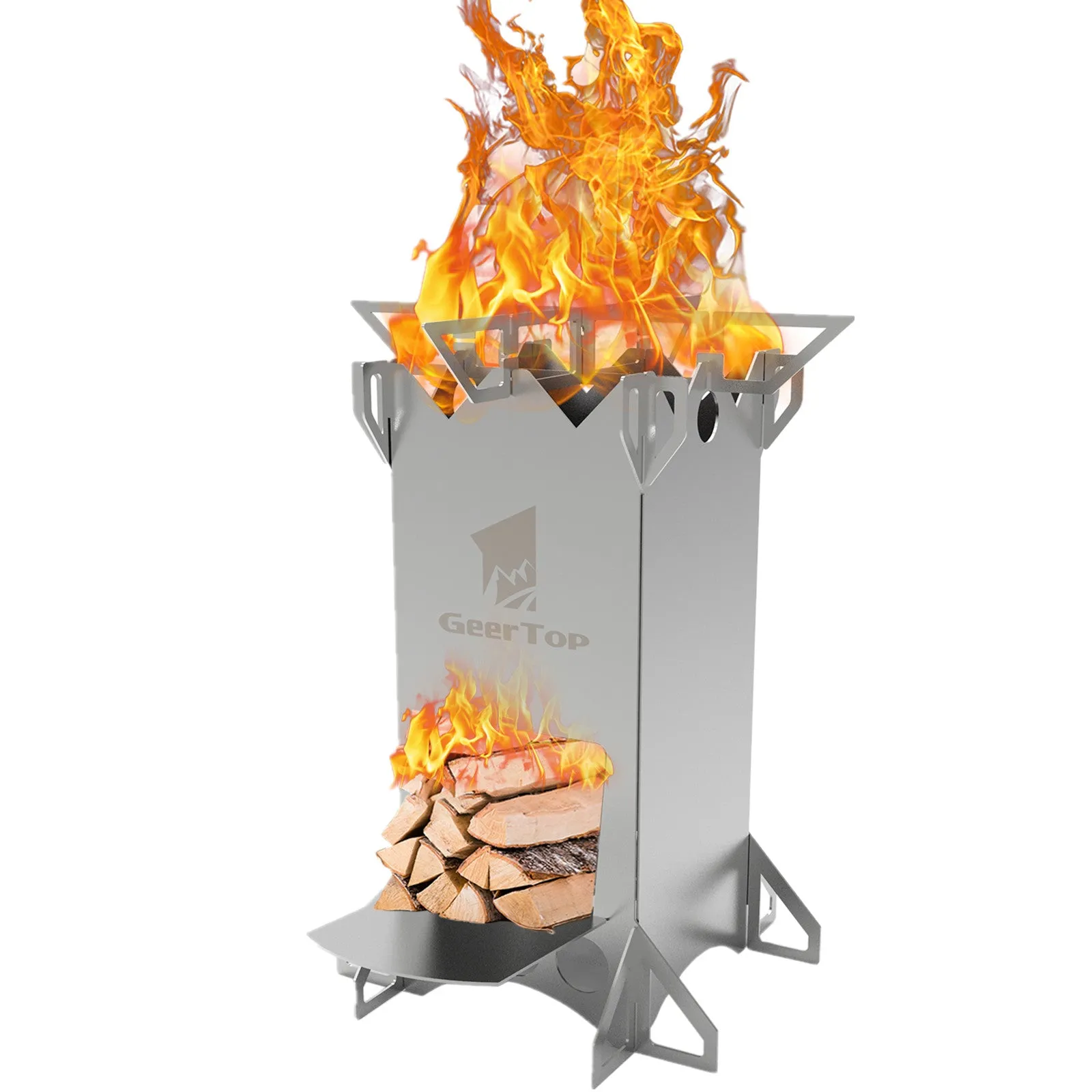 GeerTop Stainless Rocket Stove