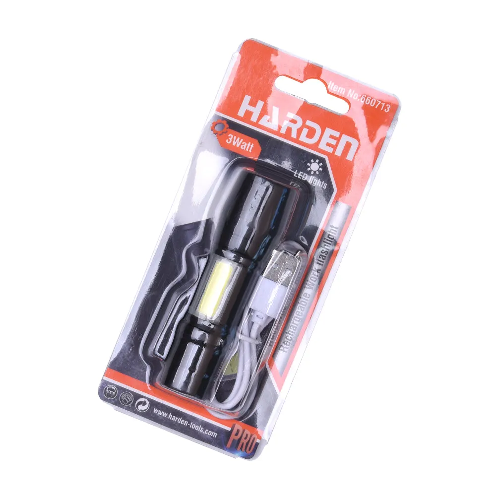 Harden Rechargeable Work flashlight 660713
