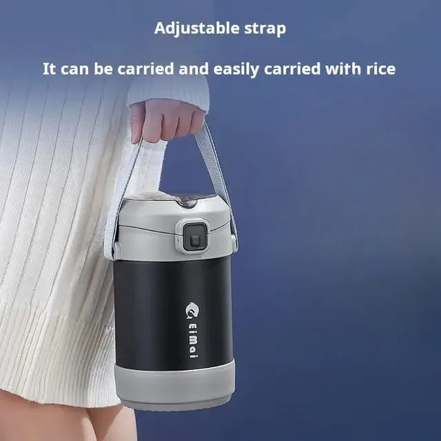 Hot-N-Fresh Stainless Steel Insulated Lunch Box