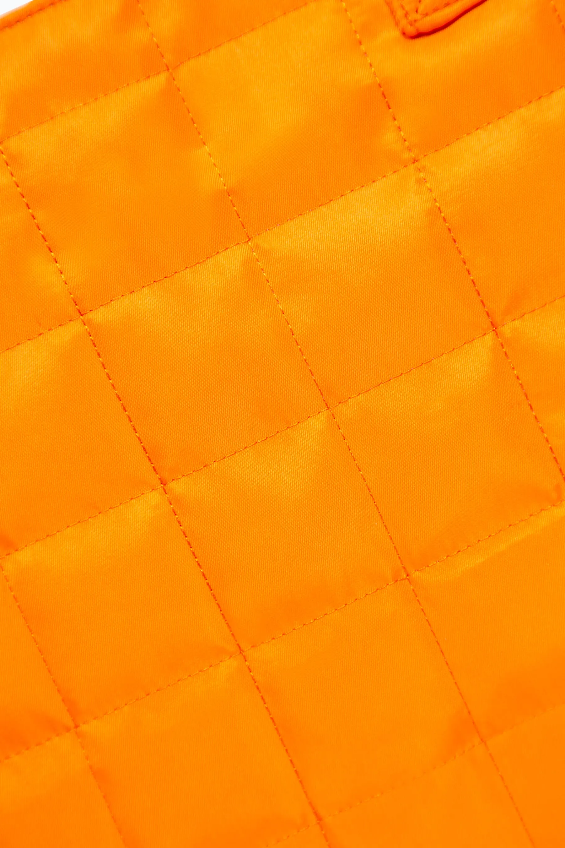 Hype Unisex Orange Quilted Tote Bag