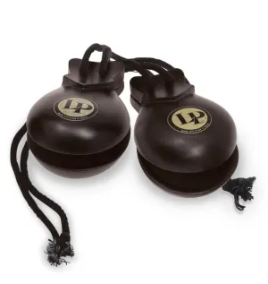 Latin Percussion LP432 Ebony Castanets Double Handheld