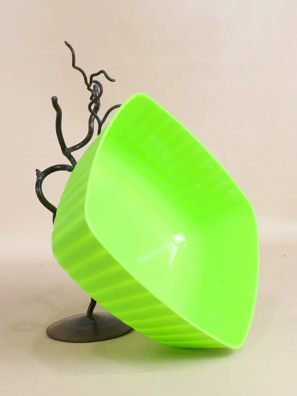 Lime Green Plastic Serving Bowl/Container MB11