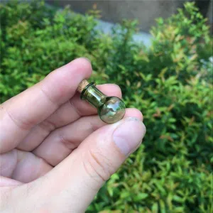 Mini Glass Bottles in Ball Shape