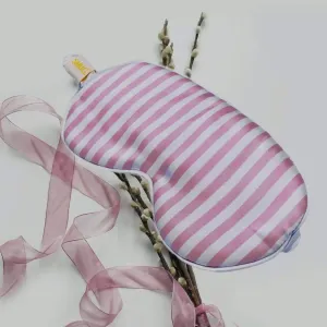 Pink & White Sleep Mask
