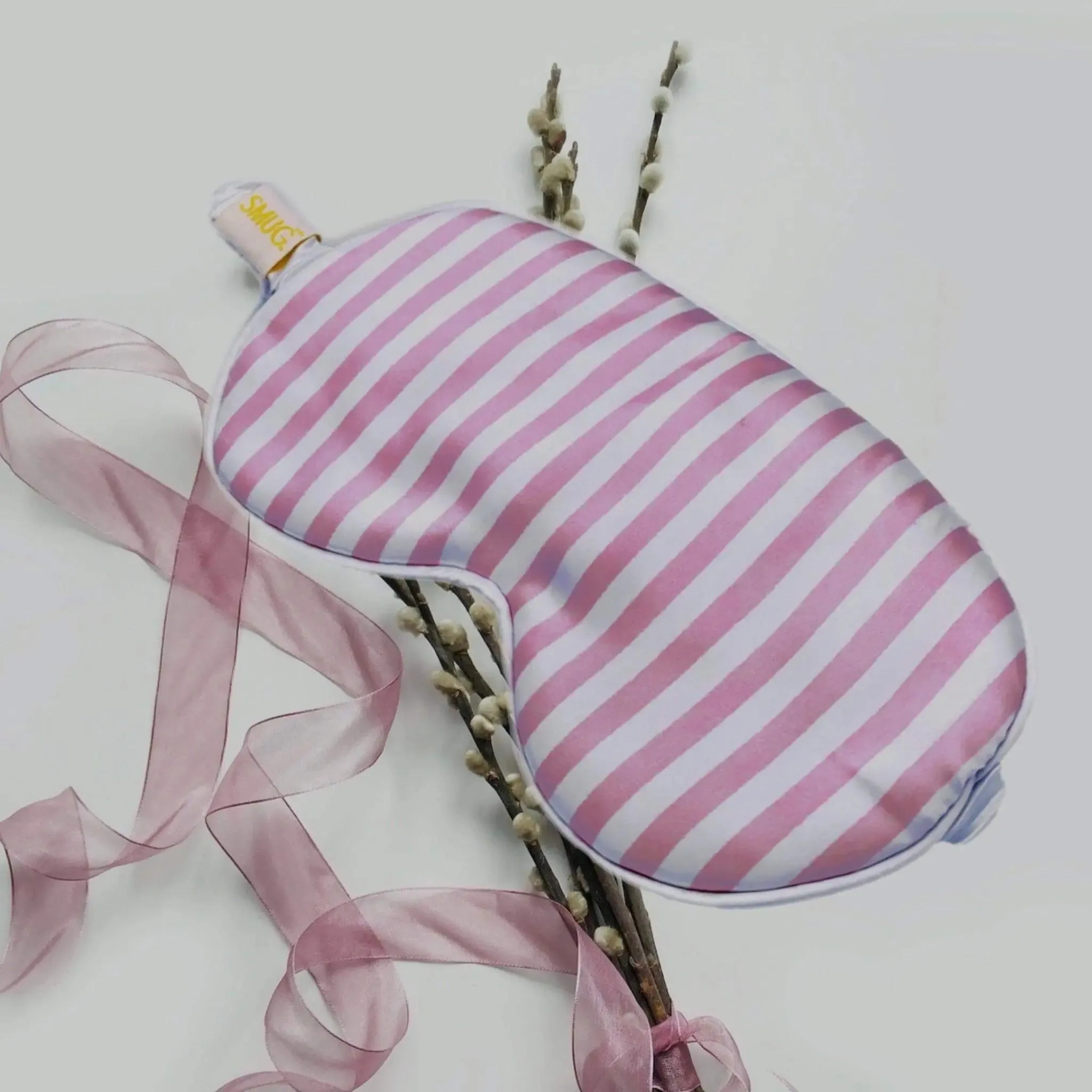 Pink & White Sleep Mask