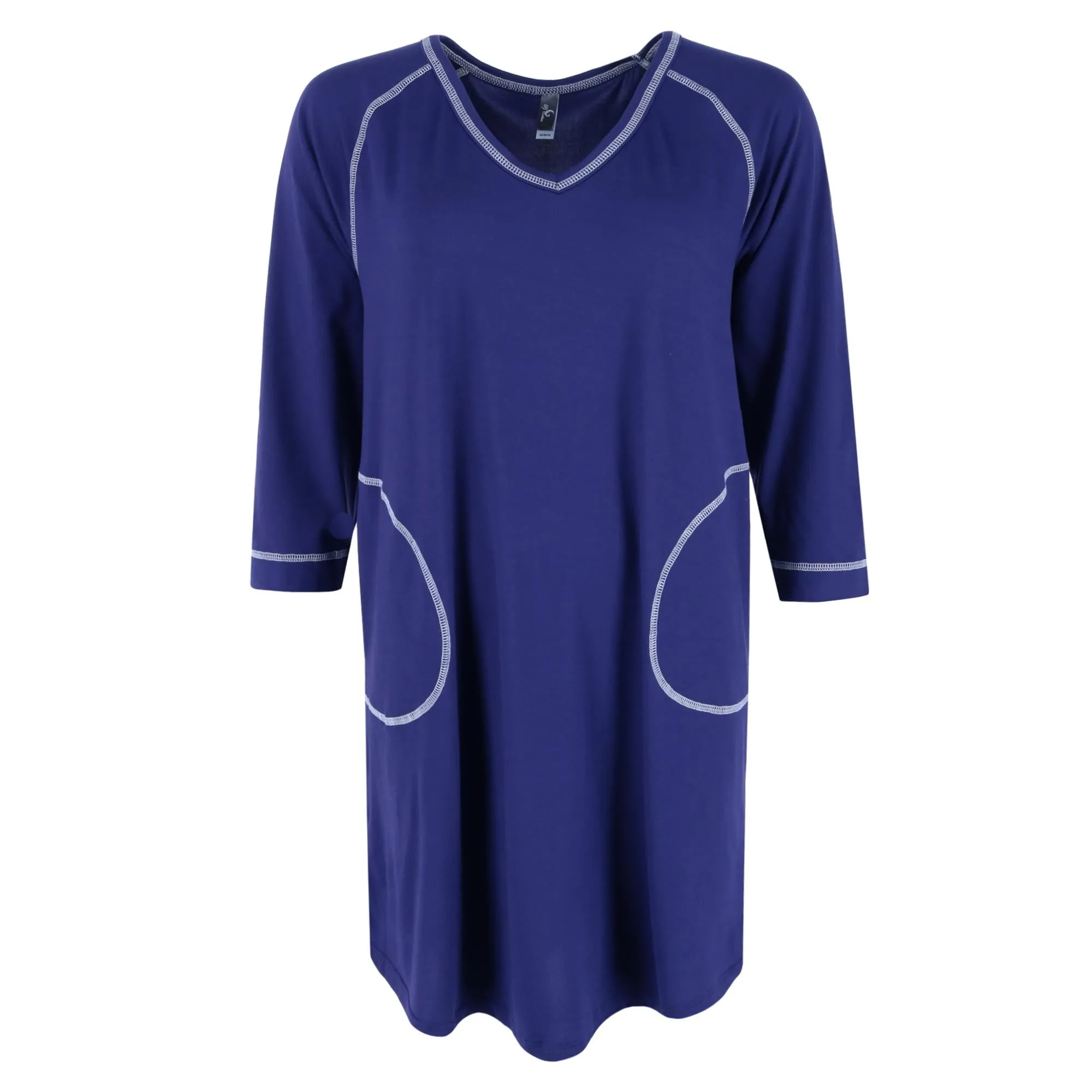 PJ Couture Women's Large Flower Pajama Sleep Shirt