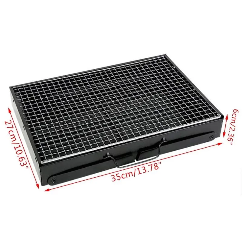 Portable And Foldable Outdoor Charcoal Grill