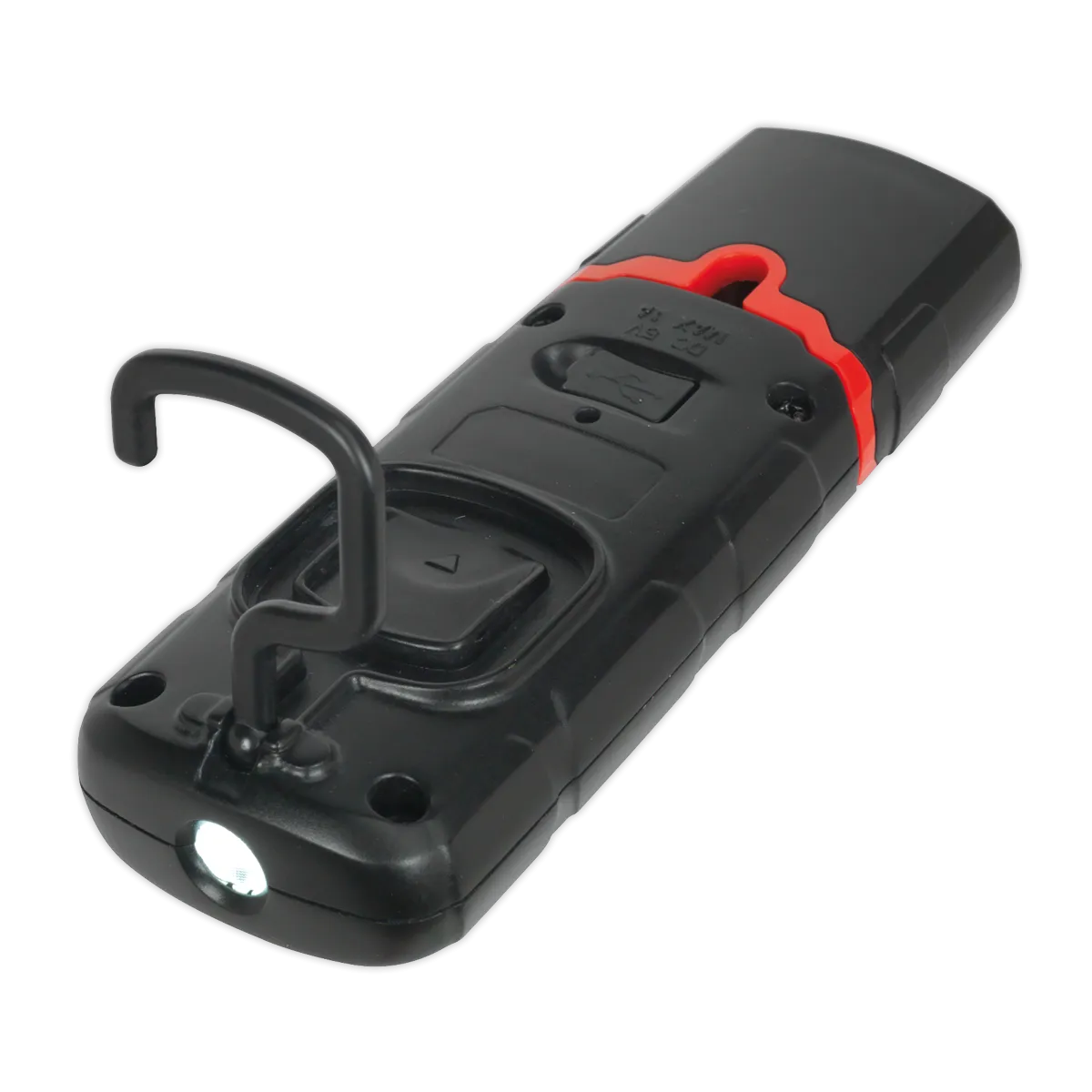 Rechargeable 360¡ Inspection Lamp 3W COB   1W LED Black Lithium-Polymer