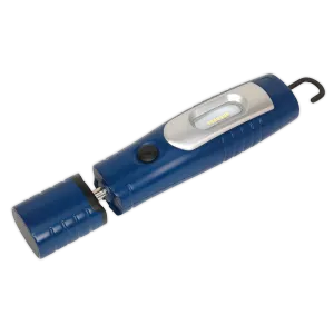 Rechargeable 360¡ Inspection Lamp 7 SMD   3W LED Blue Lithium-ion