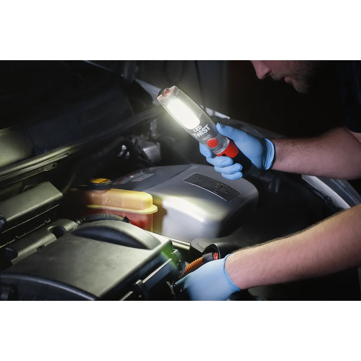 Rechargeable Inspection Lamp 8W COB   1W LED