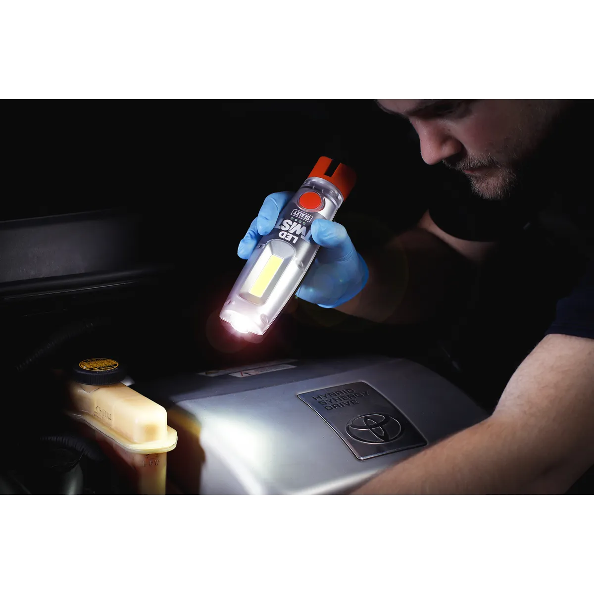 Rechargeable Inspection Lamp 8W COB   1W LED