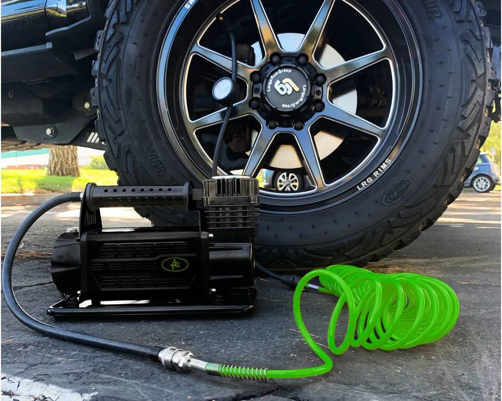 Up Down Air EGOI Portable Air Compressor System 5.6 CFM With Storage Bag, Hose & Attachments - Single Motor | Universal