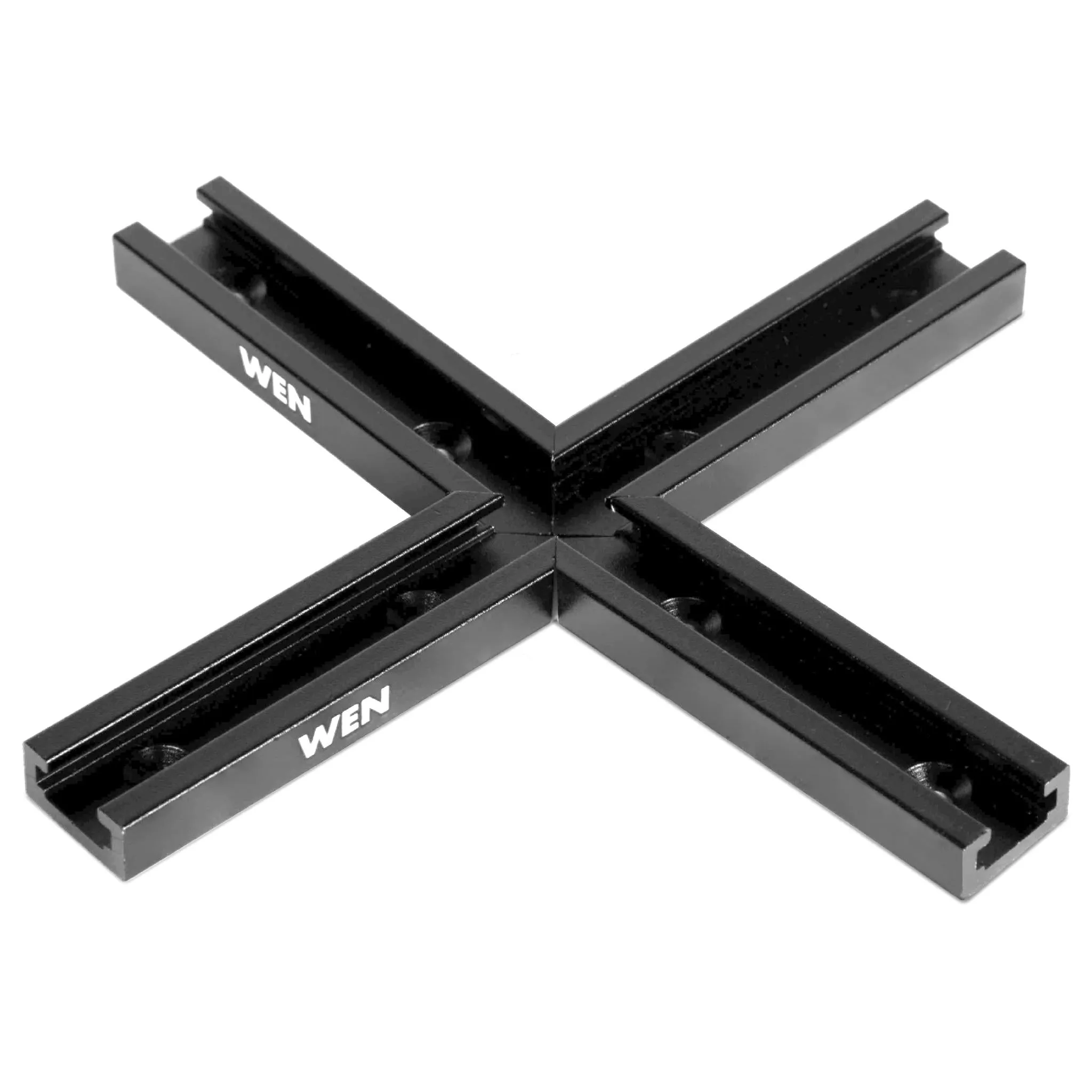 WEN WAT242 24-Inch Universal T-Track, Hold Down Clamps, and Intersection Kit for Woodworking