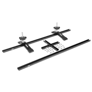 WEN WAT242 24-Inch Universal T-Track, Hold Down Clamps, and Intersection Kit for Woodworking
