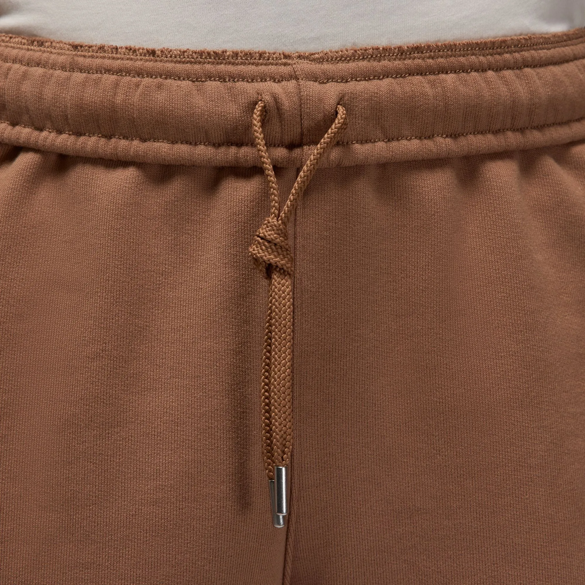 WORDMARK FLEECE SHORTS "ARCHAEO BROWN"