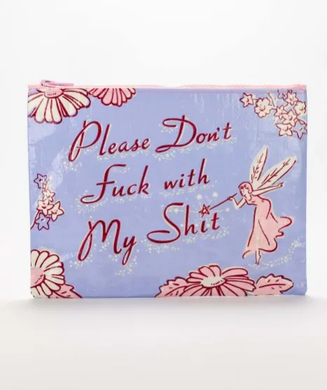 Zipper Pouch | Blue Q