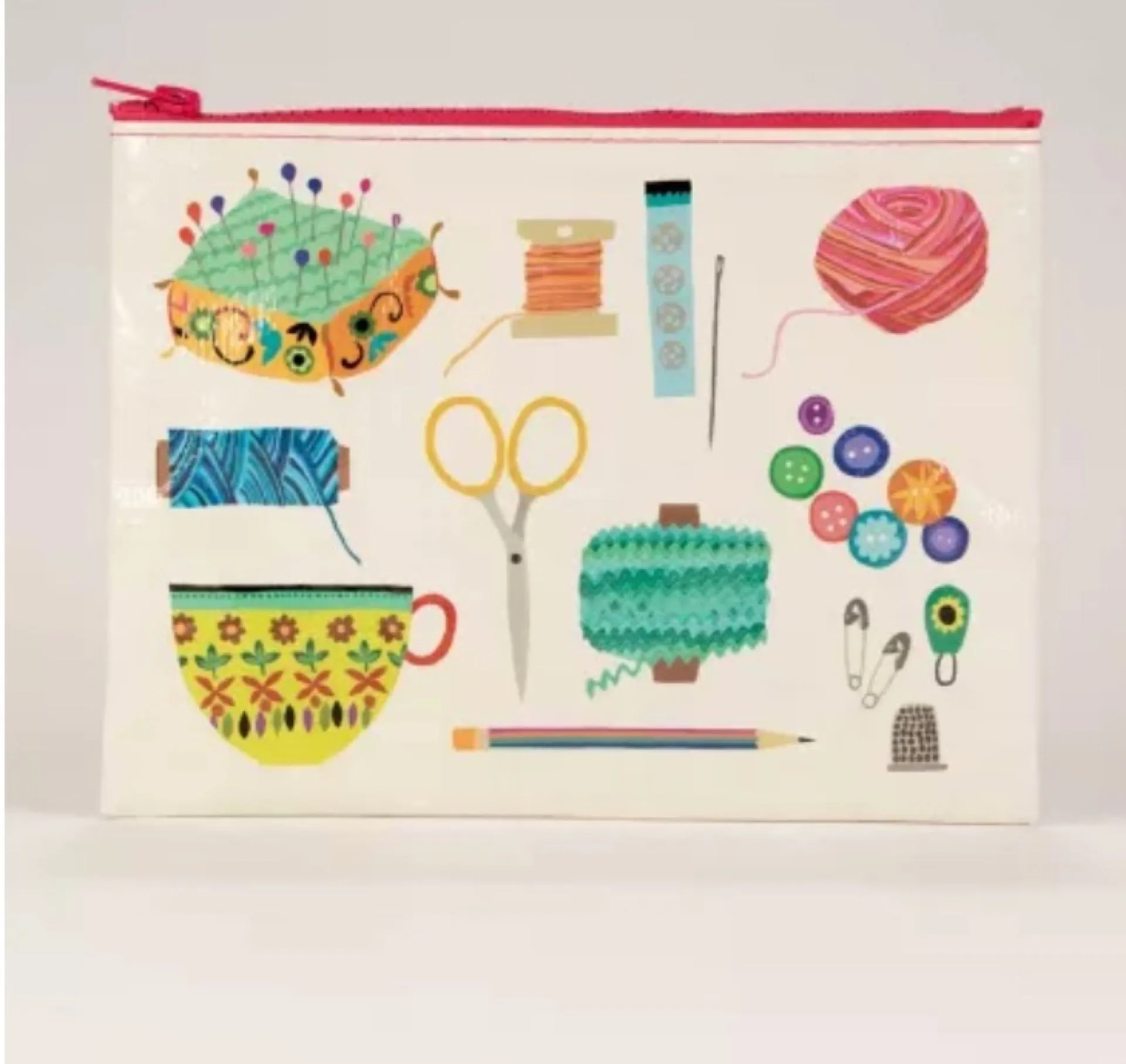 Zipper Pouch | Blue Q