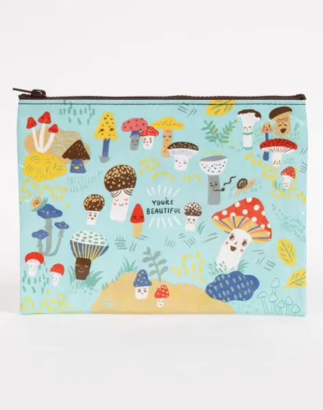 Zipper Pouch | Blue Q